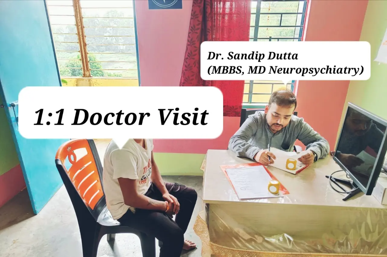 Aarambho De-addiction & Rehabilitation Center doctor visit